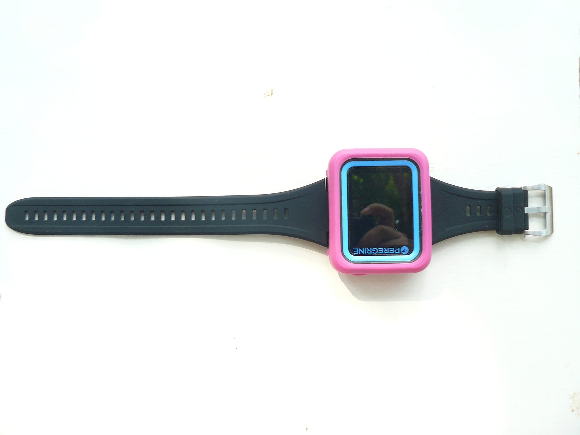 Coque de protection en silicone pour ordinateur de plongée Shearwater Peregrine/Peregrine TX (rose)