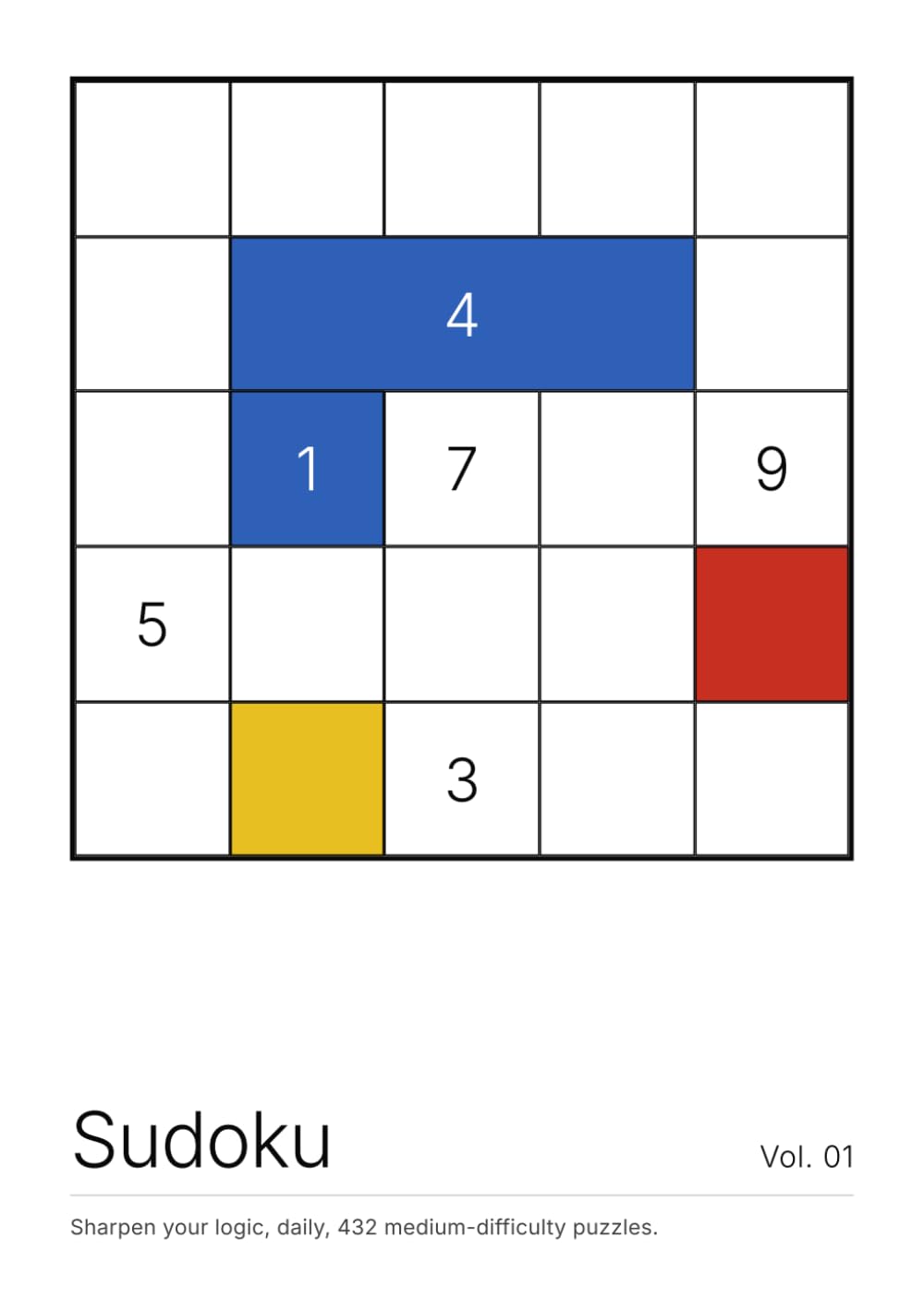 The Everyday Sudoku Workbook: 432 Medium Puzzles to Sharpen Your Logic