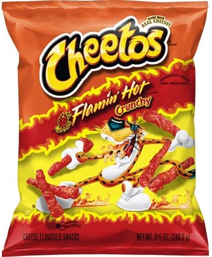 Crunchy FLAMIN’ HOT 2.75 ounce (Pack of 32)