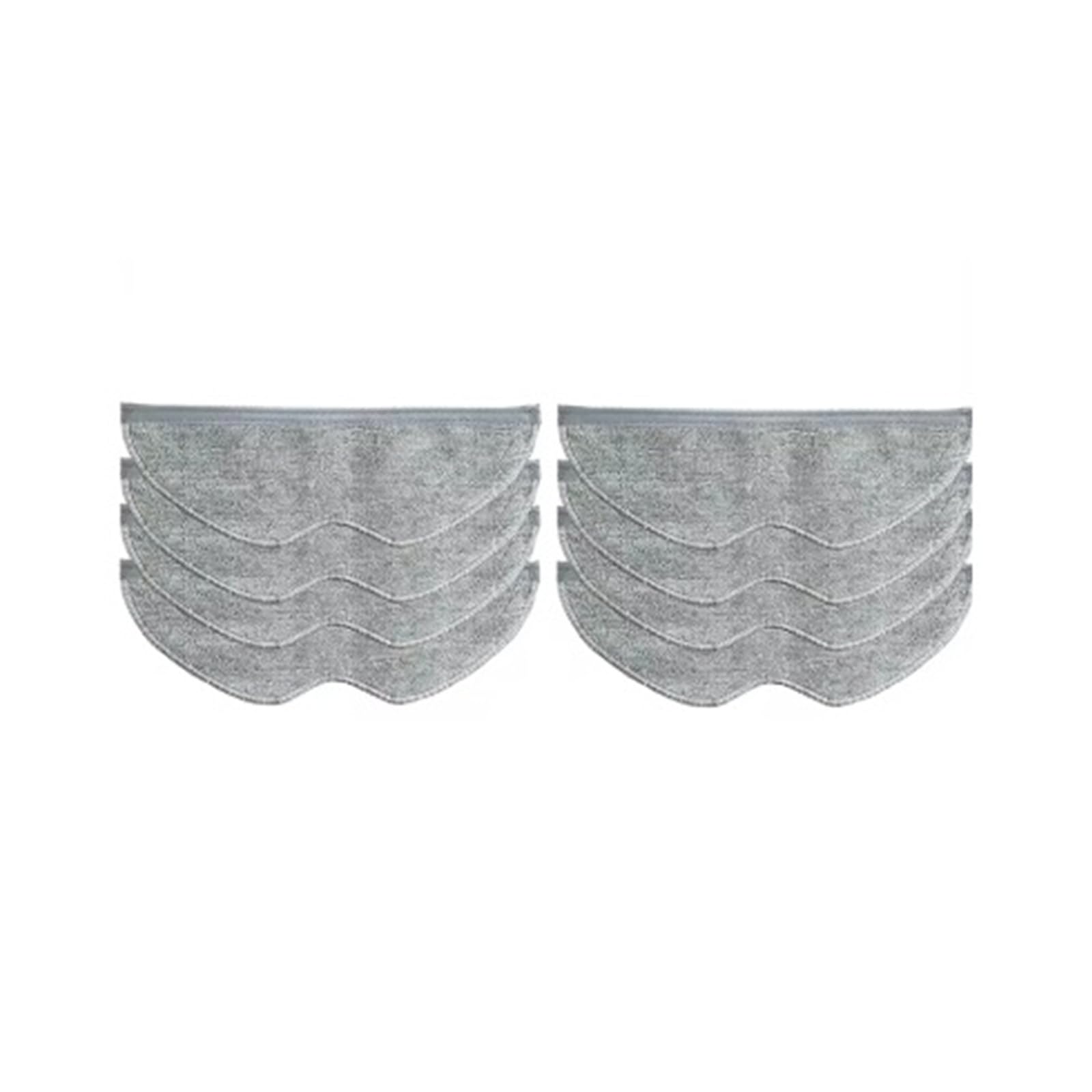 VIXWDRUTY Compatible For Xiaomi，E5 / C108 Robot Vacuum Cleaner Mop Cloth Spare Parts(8pcs)