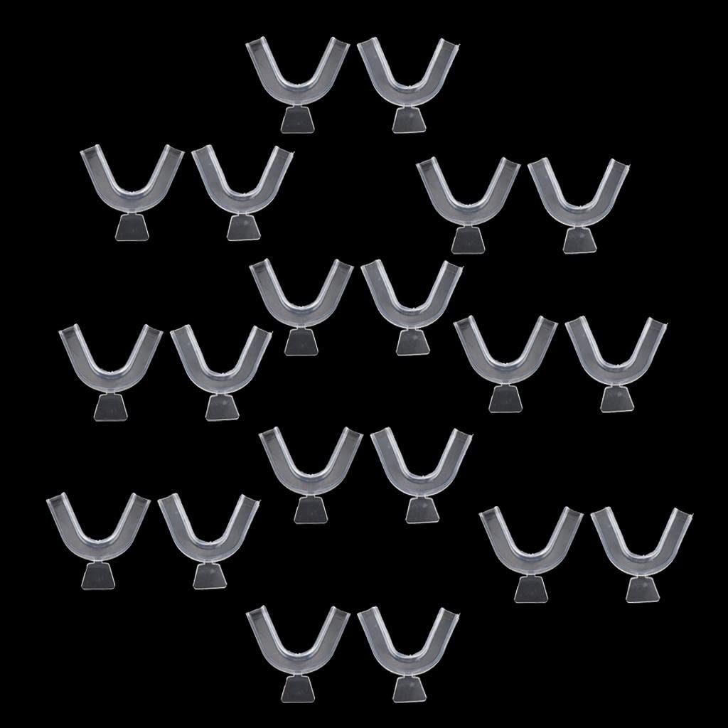 Jojomis 10 Paar Schalen Zahnschutz Mundschutz Mundpflege Hygiene