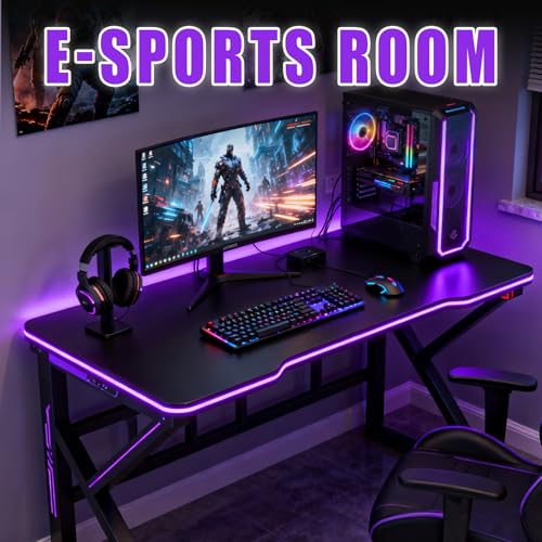 Image of RadiantFlux Purple Light Strip, 30Ft Flexible LED Purple Light with kit, 540 lamp Beads, 24V LED Light, Non-Waterproof for Indoor Fluorescent Dance Party, Stage, Birthday, Wedding, Dark Party