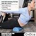 CanDo Premium Blue Marble EVA Foam Roller for Muscle Restoration, Massage Therapy, Sport Recovery and Physical Therapy 6