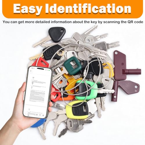 Image of 58 Pro Heavy Equipment Key Master Set, Construction Machine Operator Keys