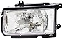 For Honda Passport,Isuzu Amigo,Rodeo 1998-1999 Headlight Lamp Halogen Driver Left Side