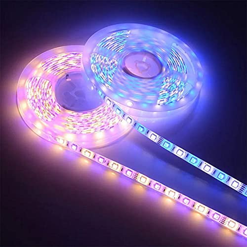 Tira LED RGBWW 5m con control remoto y adaptador 12V 3A miniatura 3