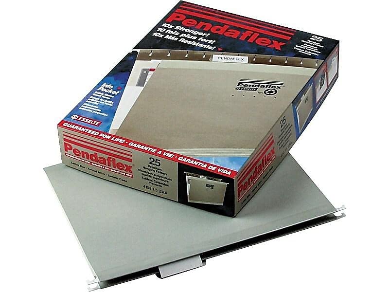 Dossiers suspendus lettre Pendaflex 415215GRA pour ranger vos archives médicales - 2