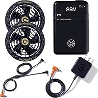 Amazon.co.jp: 長信ジャパン GB-POWER 28V バッテリー＆ファンセット