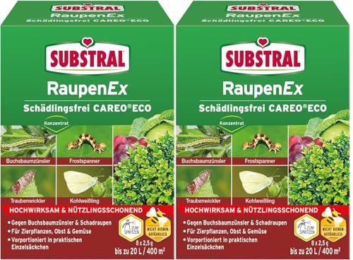 Preisvergleich Produktbild 2 X 20g Substral Naturen®RaupenEX Schädlingsfrei Careo Eco