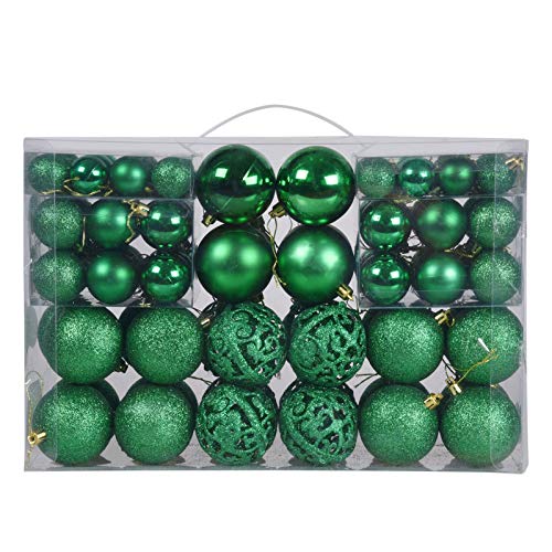 Photo 1 of 100ct Christmas Balls Tree Ornaments