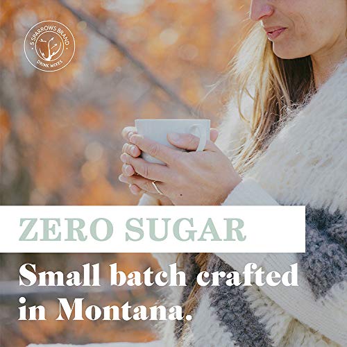 5 Sparrows Sugar-Free Frappe, Milkshake And Smoothie Base- Stevia, Diabetic Friendly, Low Fodmap - No Sugar Frappe, 40 Oz (2.5Lb) #TOP3