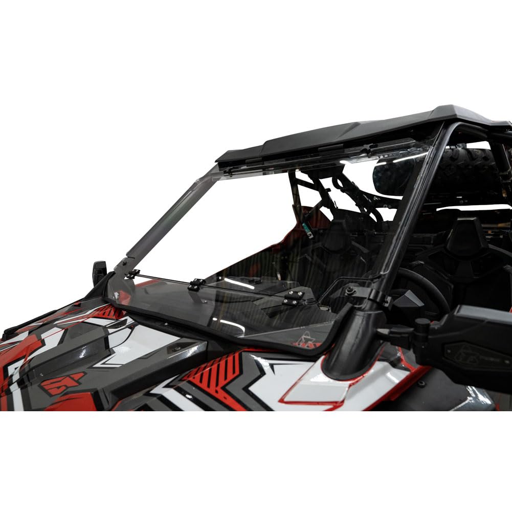 Tusk UTV Folding Detachable Polycarb Windshield
