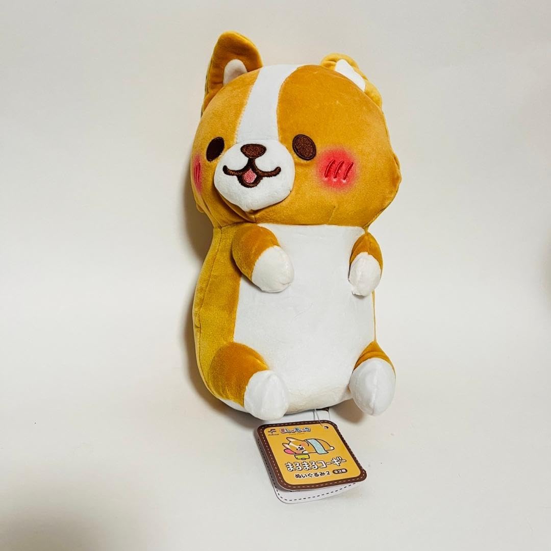 ましゅもっち まるまるコーギーぬいぐるみ２　全２種　① ましゅもっち まるまるコーギーぬいぐるみ2 全2種 - メルカリ