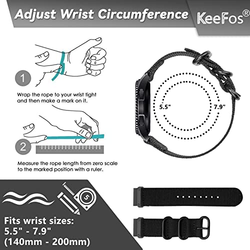 KeeFos 26MM QuickFit Cinturino Compatibile con