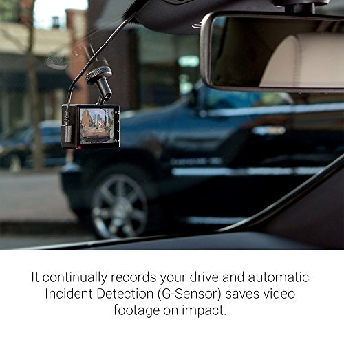 Garmin Dash Cam 45, 1080P 2.0" Lcd Screen, Extremely Small Gps-Enabled Dash Camera With Loop Recording, G-Sensor And Driver Alerts, Includes Memory Card #TOP4