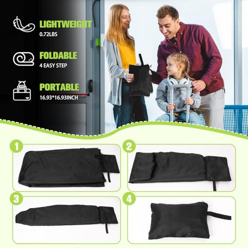 car seat bags for airplane travel durable carseat cover for air travel car seat travel bag with shoulder straps and 2pcs luggage tags for airplane