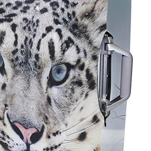 Ajinga Snow Leopard Travel Luggage Protector Suitcase Cover S 18-20 In #TOP4
