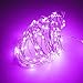 SENHAI Fairy String Lights with Screwdriver, Set of 6 LED Lights Copper Wire, 20 LED Bulbs for Bedroom House Party Wedding Concert Festival Halloween Christmas Tree Decoration - Purple