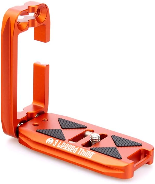 3 Legged Thing Ellie Universal Camera L-Bracket - Arca Swiss Compatible L-Bracket for Use with Multiple Camera Makes and Models - Copper (ELLIE-C)
