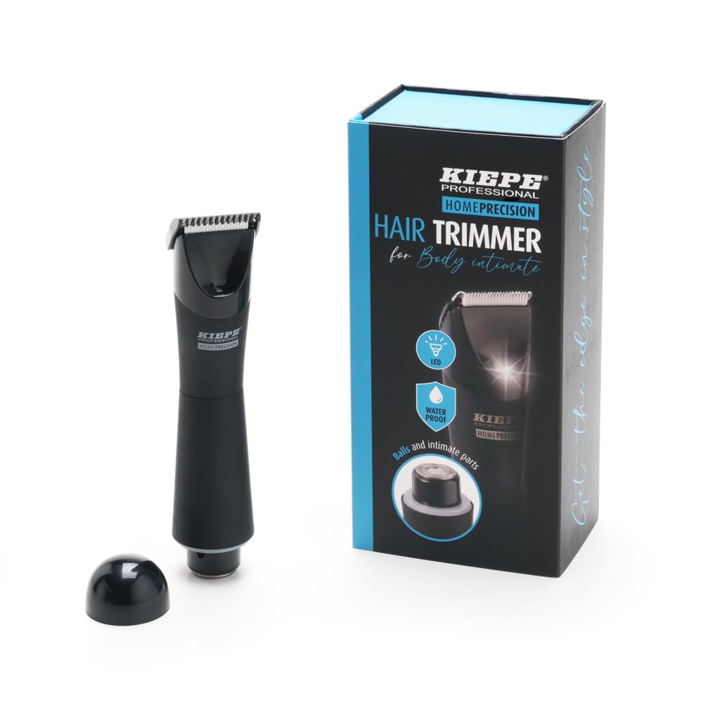 Kiepe Professional 6220 Hair & Beard Trimmer – Per corpo İntim, potente motore magnetico, lunga durata della batteria, versatile