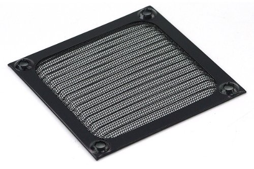 Aquatuning Filtre pour Ventilateur 92mm - Noir