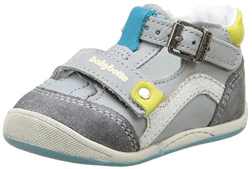 Babybotte Garçon Parapente Chaussures Bébé Marche, Gris (074 Gris), 18