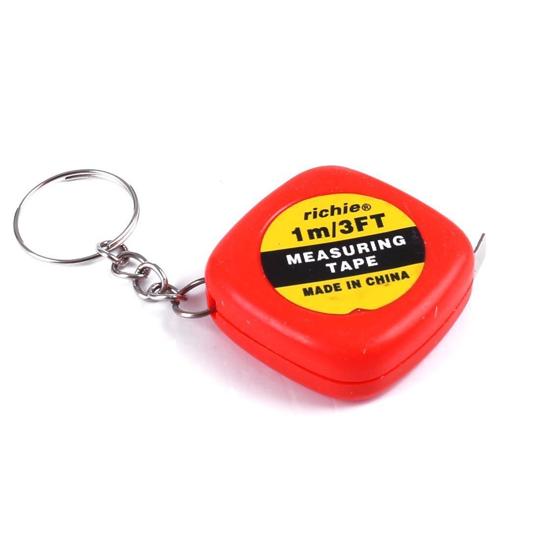 Mini Tape Measure Keychain 3 Ft Retractable Measuring Tape Portable High Precision Measuring Tool Fun Multicolor Design for Kids Adults DIY Crafts Home Office, Pack of 1-image-30