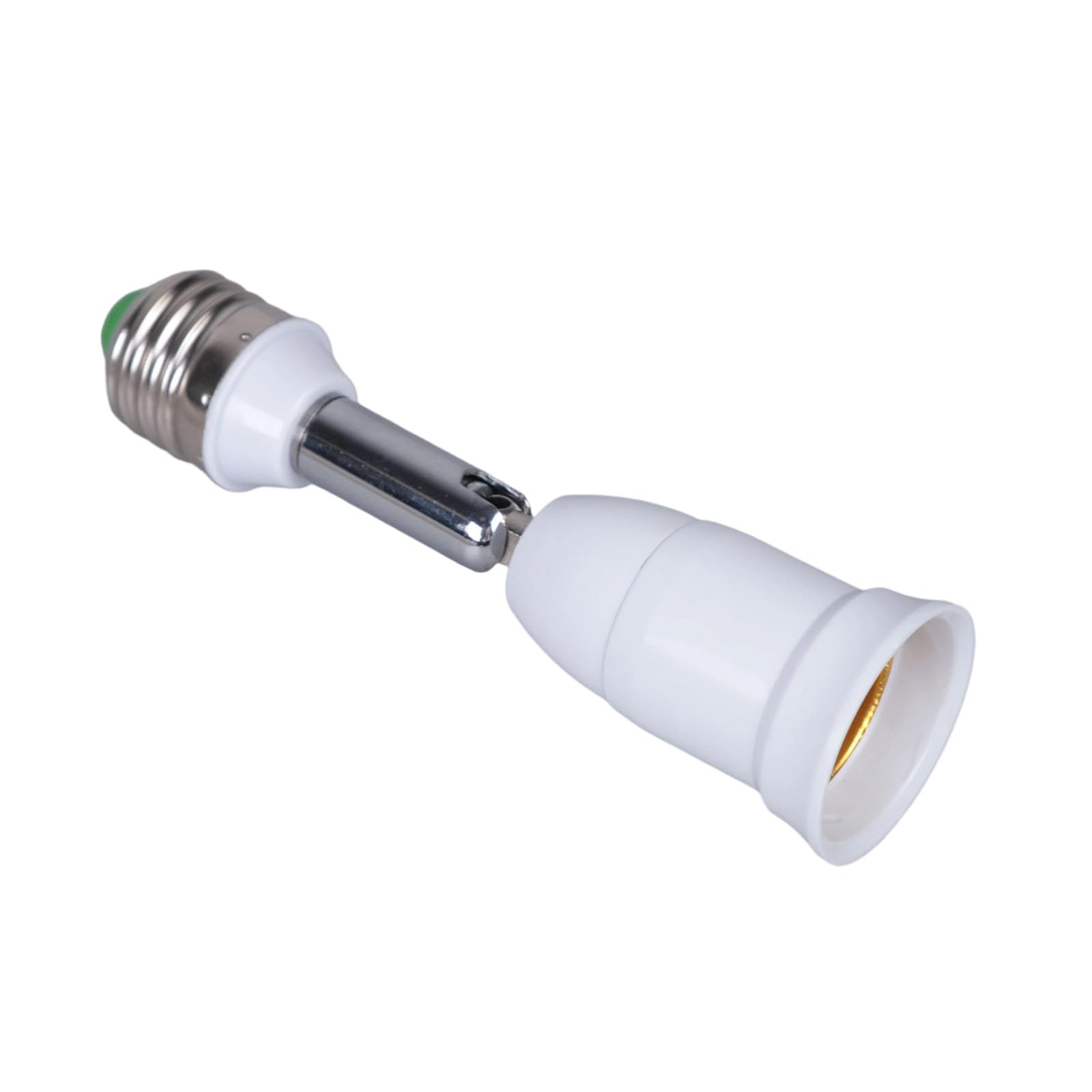 BWANGIAO E27 Lamp Sockets Extension Flexible 180 Degree Rotatable Adapters For LED Bulbs Fan And Light With 13.5Cm Length