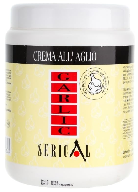 SERICAL Cream All' AGLIO1000ML, Black/White, Estandar
