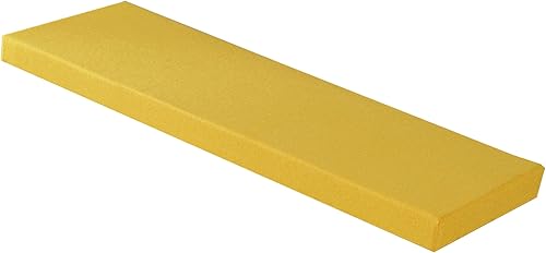 Miniatura 10 de Hruile Cojín de banco para interiores y exteriores, cojín de espuma de 2 pulgadas de grosor para patio, columpio, muebles de jardín, antideslizante,