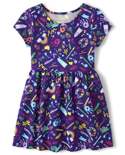 Image of The Children's Place Girls' Short Sleeve Dressy Dress