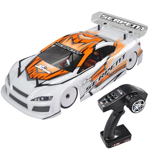 Serpent X20 1/10 RC Touring Car RTR, 4WD Fast Electric RC Car with Brushless Motor, Carbon Fiber...