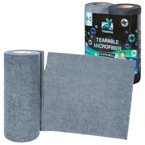 Tearova Reusable Microfibre Cloth Roll Pack Cover