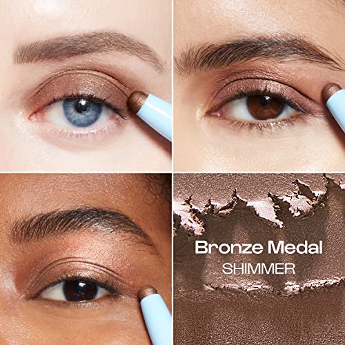 ALLEYOOP 11th Hour Cream Eye Shadow Sticks - Bronze Medal (Shimmer) - Award-winning Eyeshadow Stick - Smudge-Proof and Crease Proof for Over 11 Hours - Easy-To-Apply and Compact for Travel, 0.05 Oz - Image 3