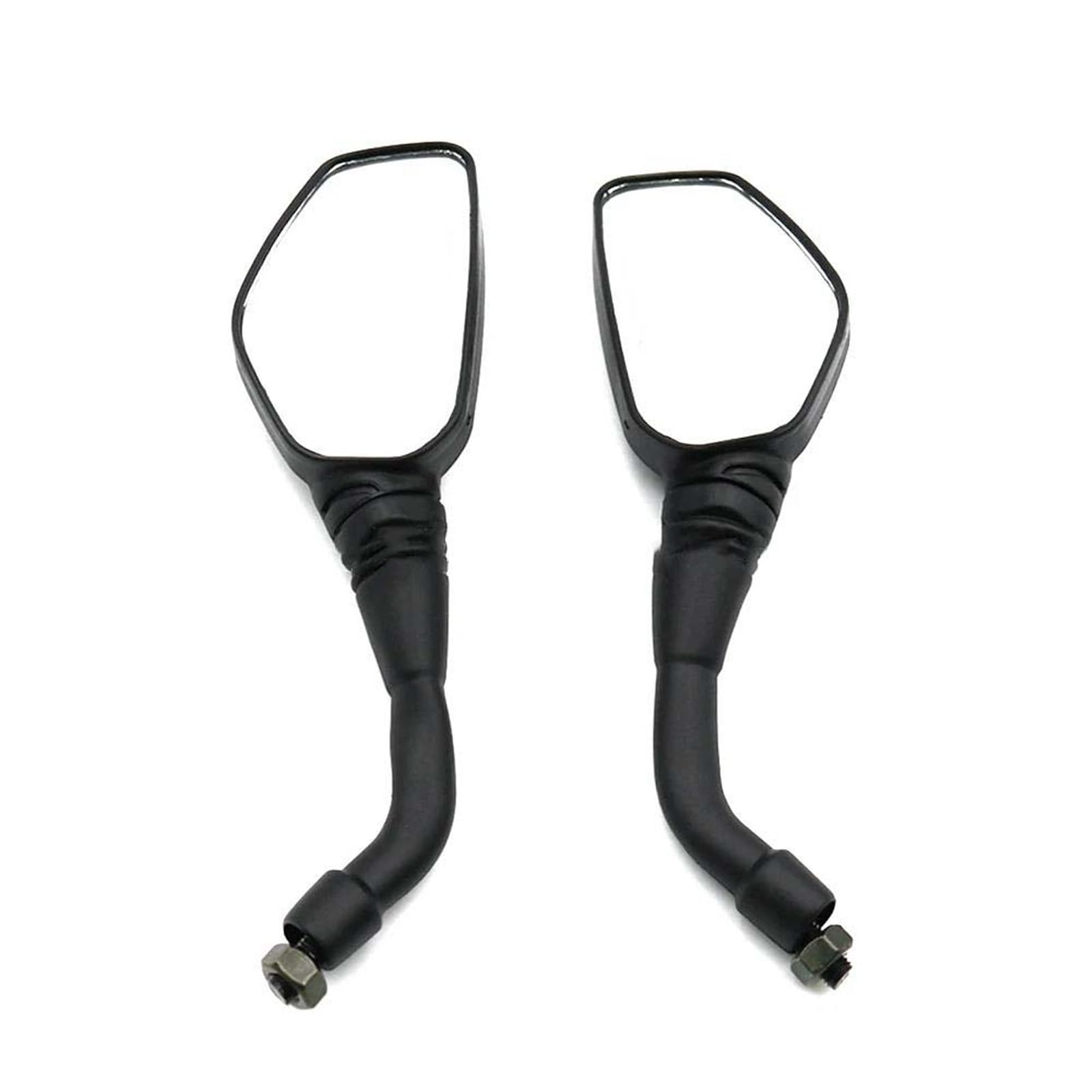 Espejos retrovisores universales de moto accesorios de sustitución para scooter Jog BWS negros