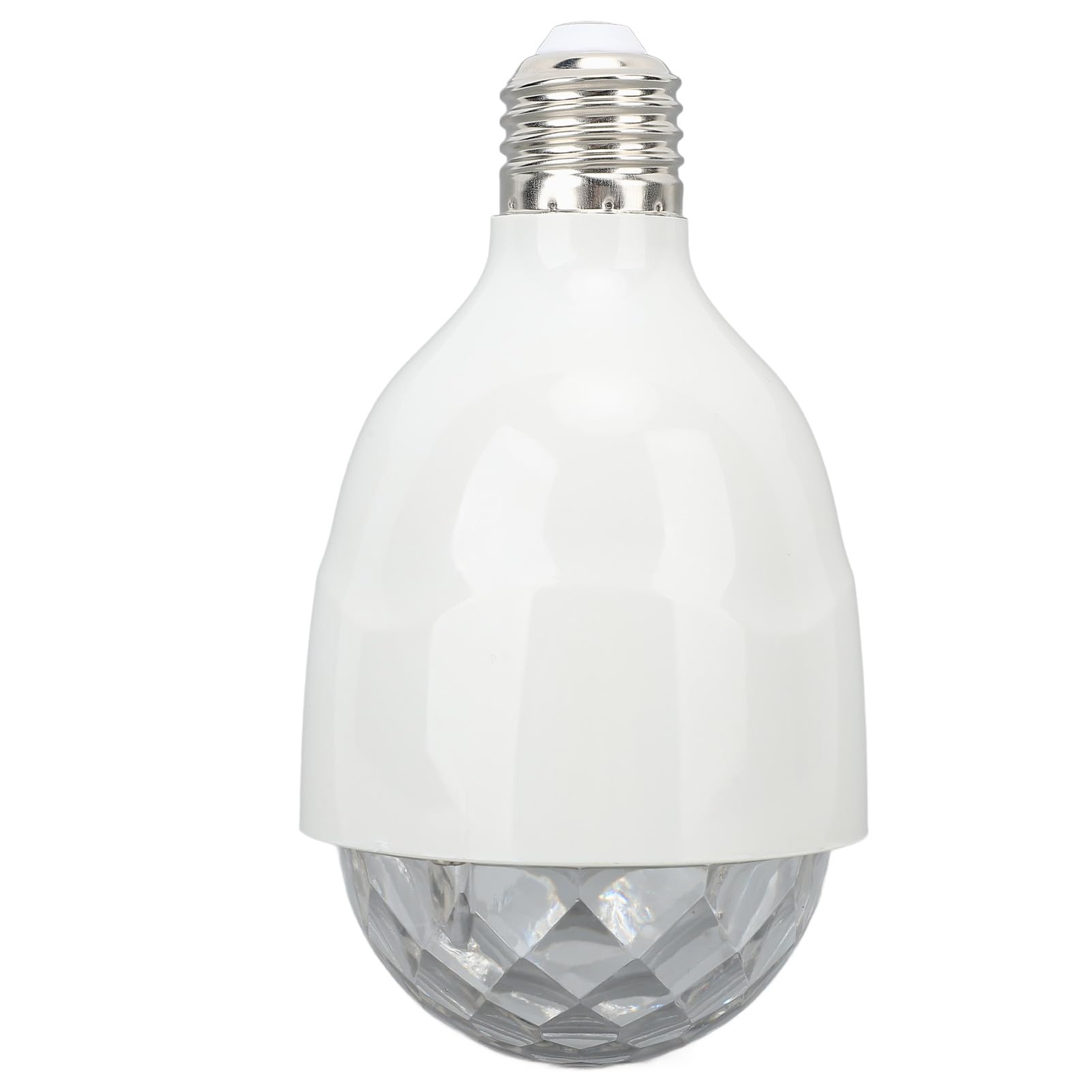 Lampa Kulowa Dyskotekowa RGB Obrotowa żarówka LED na imprezę, Aktywowana Dźwiękiem Lampa Sceniczna E27 z Pilotem, światło Stroboskopowe RGB w Kształcie Kuli Dyskotekowej na