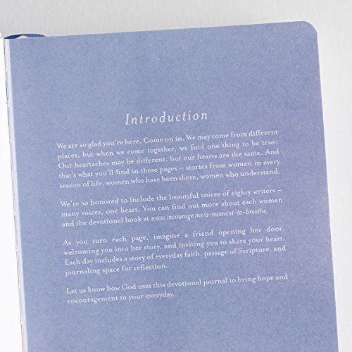 A Moment To Breathe: A 365-Day (In)Courage Devotional Journal #TOP4