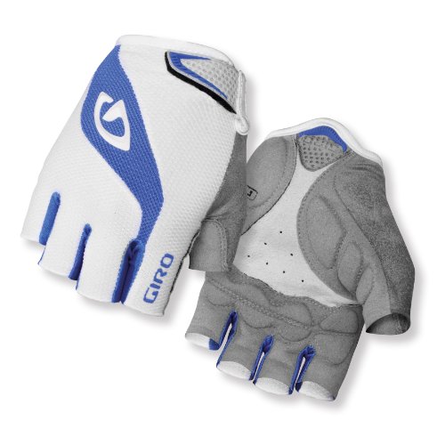 Image of Giro Bravo Gloves, White /Blue, Large