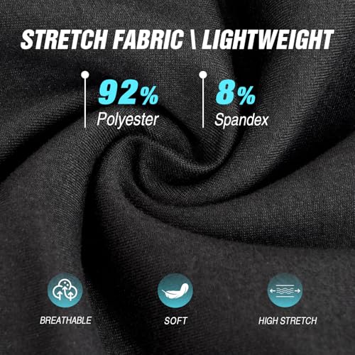 Image of CADITEX Womens Joggers with Pockets,Stretch Active Drawstring Sweatpants Women for Travel Workout Running