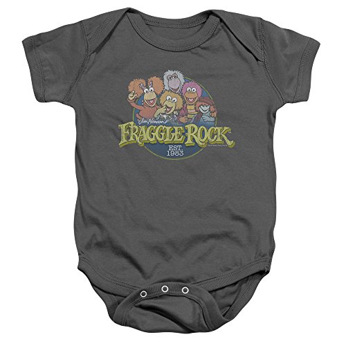 Fraggle Rock Circle TV Show Logo Infant One-Piece Snapsuit