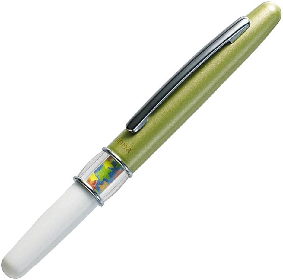 Zebra Minna Mini Ballpoint Pen With Japanese Print 0 7 Mm Light Green Cap Black Ink Ba26 Lg Amazon Ca Office Products