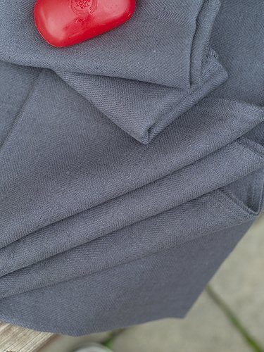 Linenme Lara Bath Towel, 26" X 51", Grey #TOP4