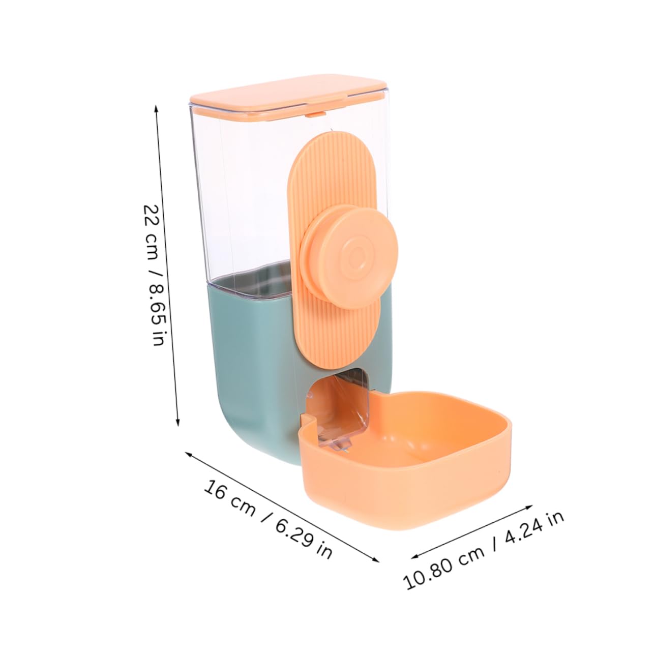 Mangiatoia Per Conigli Sospesa Dispenser Automatico Cibo Acqua Strumenti Alimentazione Animali Domestici Realizzata Materiale Plastico Duraturo