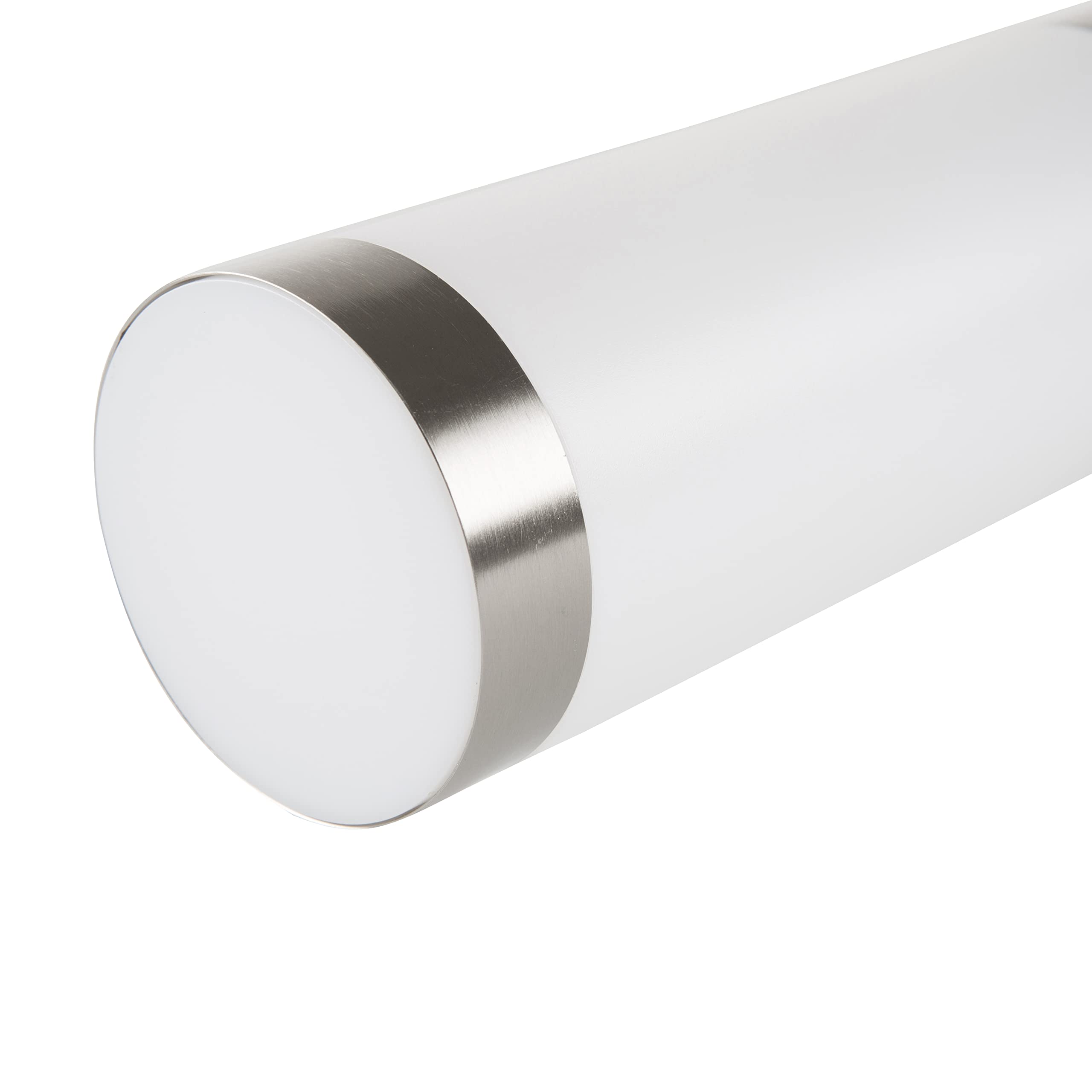 Smartwares – Außenleuchte –Wandfackel – Edelstahl – E27-Sockel – IP44, Silber (Packung mit 3)
