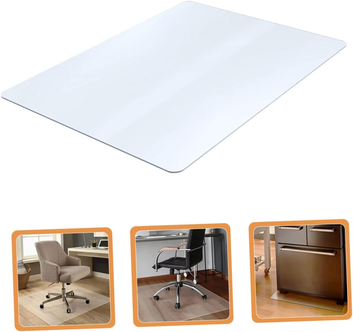 Office Chair Mat Low Pile for Carpet Non-Slip Hard Floor Protector Mat Easy to Clean Suitable for Home Office