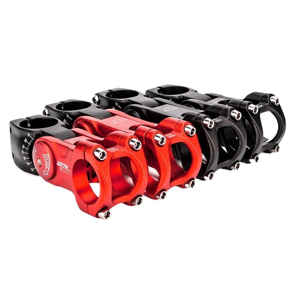 Potencia MTB Vástago de Bicicleta eléctrica MTB Ajustable 70 Elevador 90mm 110mm * 31,8mm vástago de Manillar Potencia Bicicleta Carretera