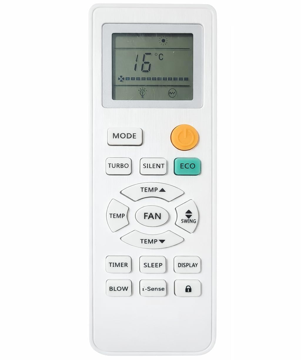 ZORVIA 5 Years Warranty AC Remote Compatible for Godrej AC Remote Turbo Silent Eco-picture-17