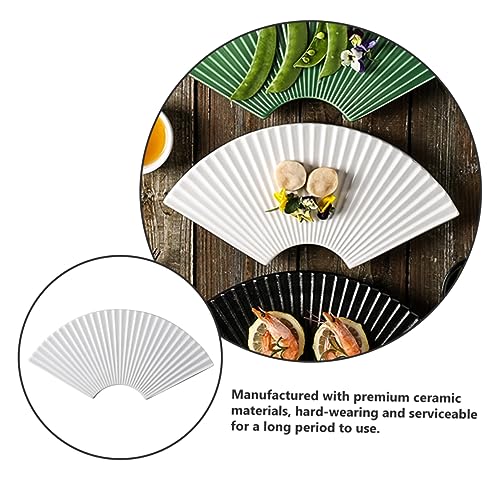 Plato de cerámica blanco para sushi KICHOUSE miniatura 5