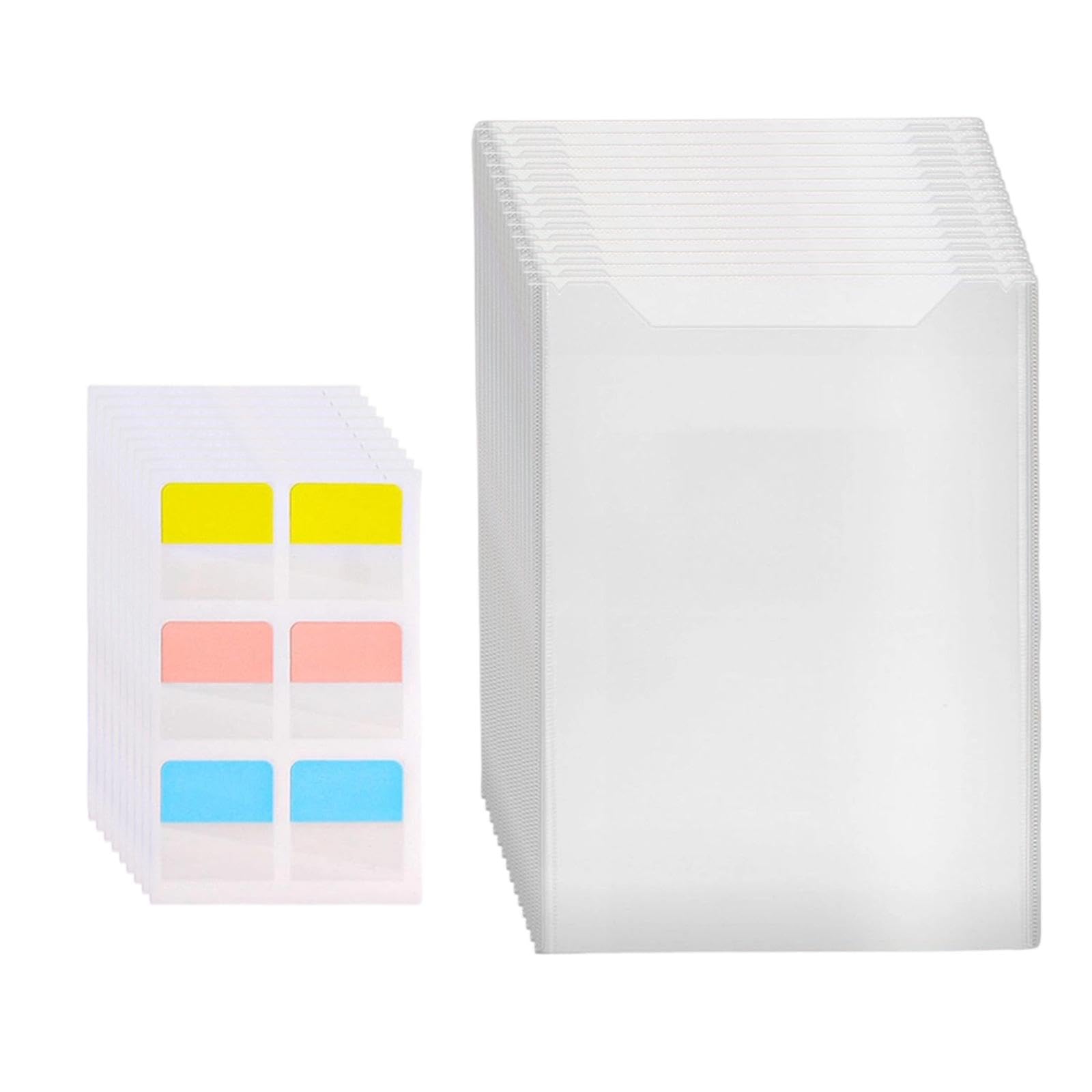 36 Pochettes de Rangement En Papier Semi-transparent pour Scrapbooking, 8,5 X 11 Pouces.