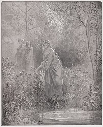 Image sur Toile Purgatorio Gustave Doré pour habiller un grand mur de chambre